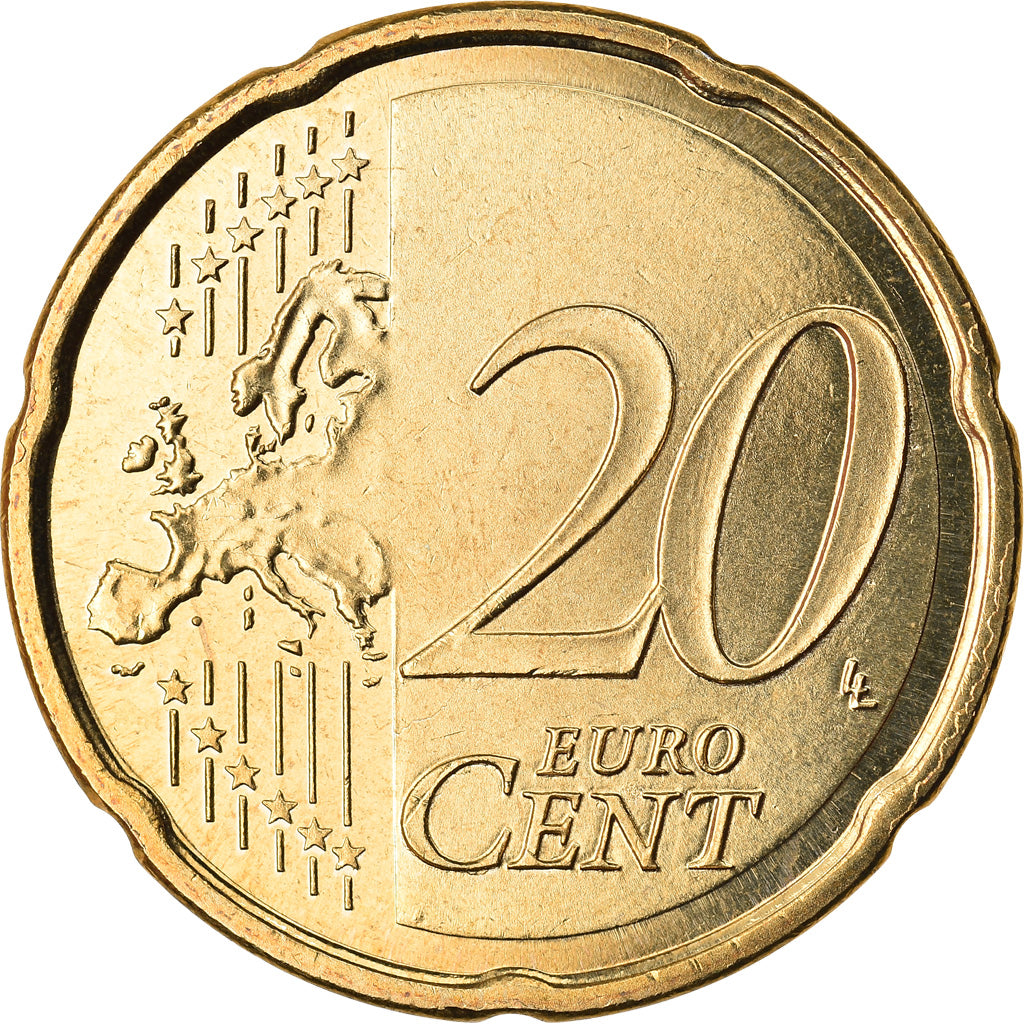 Spanje, 20 Euro Cent, 2015, UNC-, Tin
