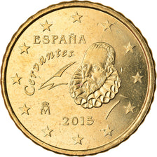Spanien, 10 Euro Cent, 2015, UNZ, Messing