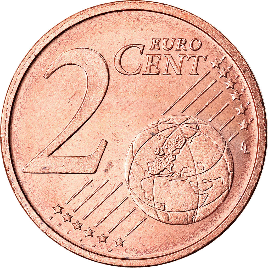Spanien, 2 Euro Cent, 2015, UNZ, Copper Plated Steel