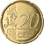 Espagne, 20 Euro Cent, 2010, SPL, Laiton, KM:1148