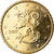 Finlandia, 50 Euro Cent, 2007, SPL, Ottone, KM:128