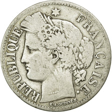 Monnaie, France, Cérès, 2 Francs, 1870, Paris, TB+, Argent, KM:817.1