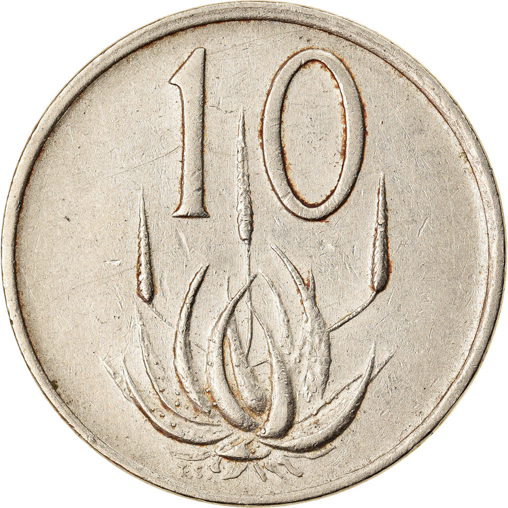 Monnaie, Afrique du Sud, 10 Cents, 1978, TTB, Nickel, KM:85