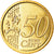 Italia, 50 Euro Cent, 2009, SC, Latón, KM:249