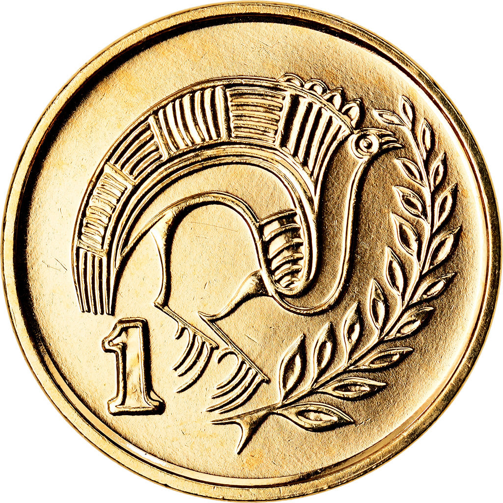 Munten, Cyprus, Cent, 1998, UNC-, Nickel-brass, KM:53.3