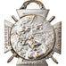 Francia, Journée du poilu, medaglia, 1915, Ottima qualità, Bronzo argentato