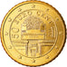 Autriche, 50 Euro Cent, 2011, SPL, Laiton, KM:3141
