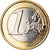 Chipre, Euro, 2009, MS(63), Bimetálico, KM:84