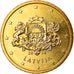 Latvia, 50 Euro Cent, 2014, SPL, Laiton