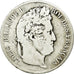Coin, France, Louis-Philippe, 5 Francs, 1837, Lille, VF(20-25), Silver