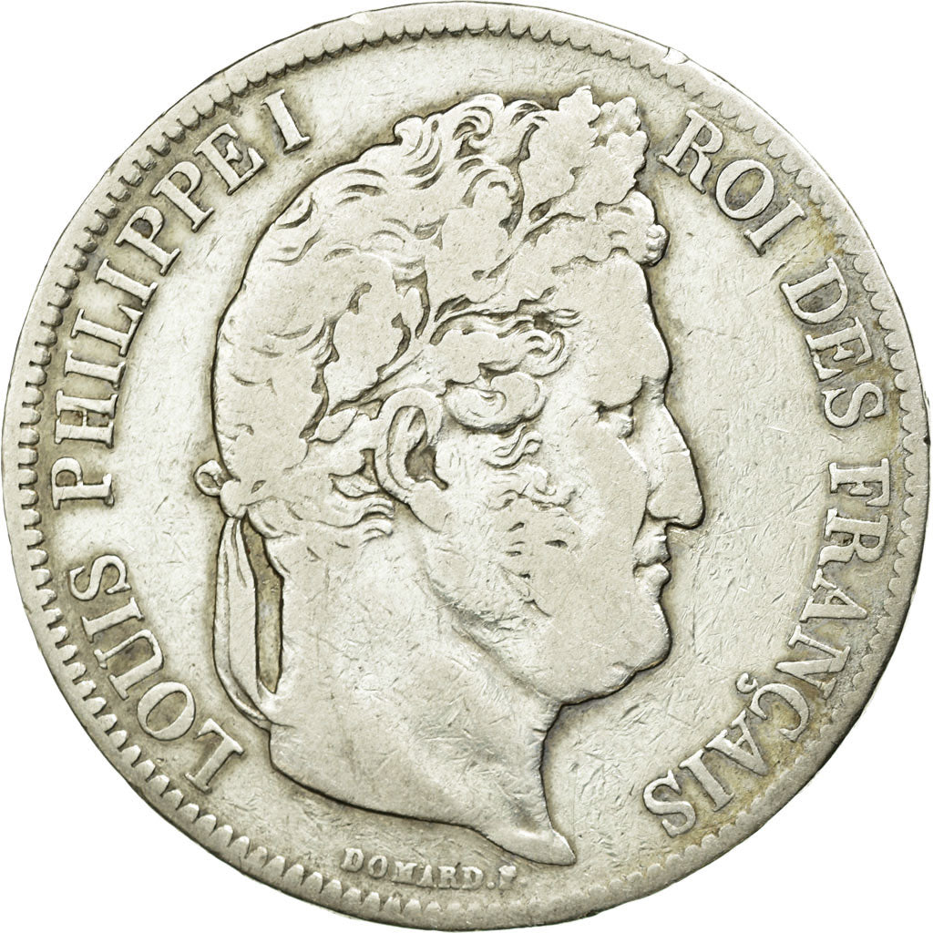 Monnaie, France, Louis-Philippe, 5 Francs, 1841, Lille, TB+, Argent, KM:749.13
