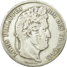 Monnaie, France, Louis-Philippe, 5 Francs, 1841, Lille, TB+, Argent, KM:749.13