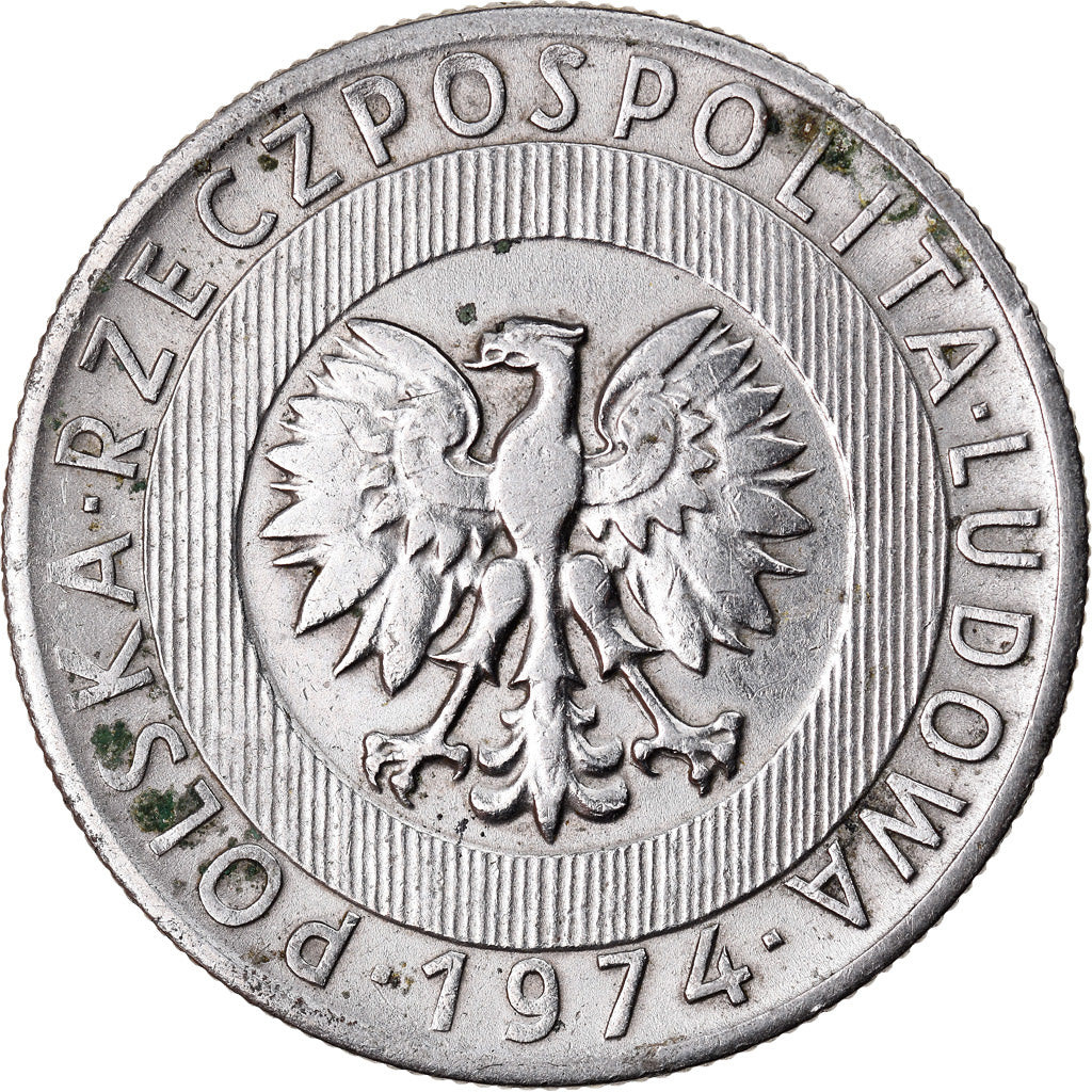 Monnaie, Pologne, 20 Zlotych, 1974, TTB, Copper-nickel, KM:67