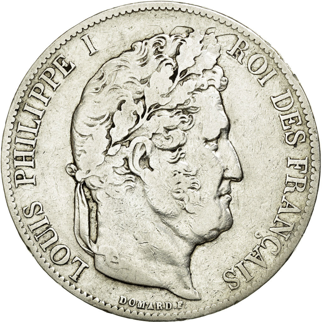 Coin, France, Louis-Philippe, 5 Francs, 1846, Paris, VF(20-25), Silver