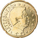Luxemburg, 20 Euro Cent, 2013, UNZ, Messing, KM:New