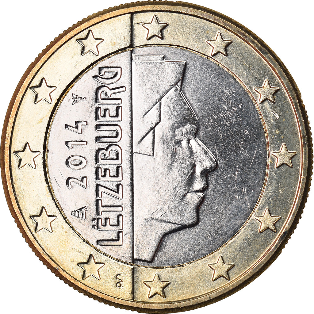Lussemburgo, Euro, 2014, SPL, Bi-metallico, KM:New