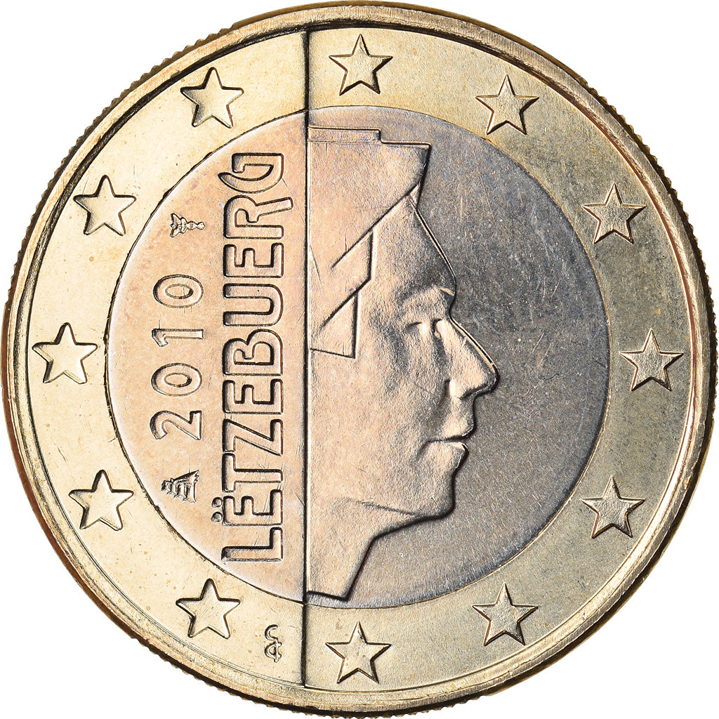 Lussemburgo, Euro, 2010, SPL, Bi-metallico, KM:92
