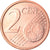Luxemburgo, 2 Euro Cent, 2016, MS(63), Aço Cromado a Cobre, KM:New