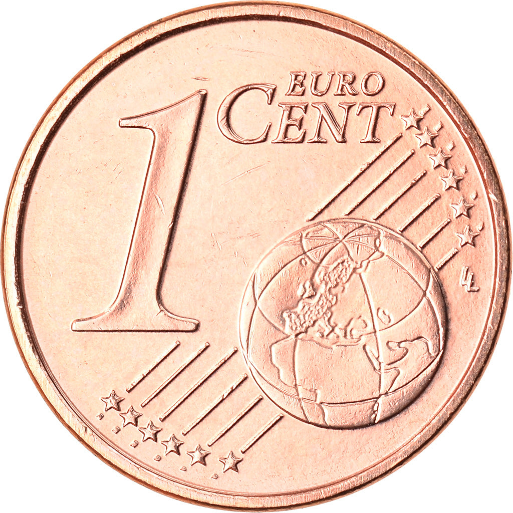 Luxemburgo, Euro Cent, 2016, MS(63), Aço Cromado a Cobre, KM:New