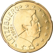 Luxembourg, 20 Euro Cent, 2018, MS(63), Brass, KM:New