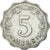 Coin, Malta, 5 Mils, 1972, British Royal Mint, AU(50-53), Aluminum, KM:7