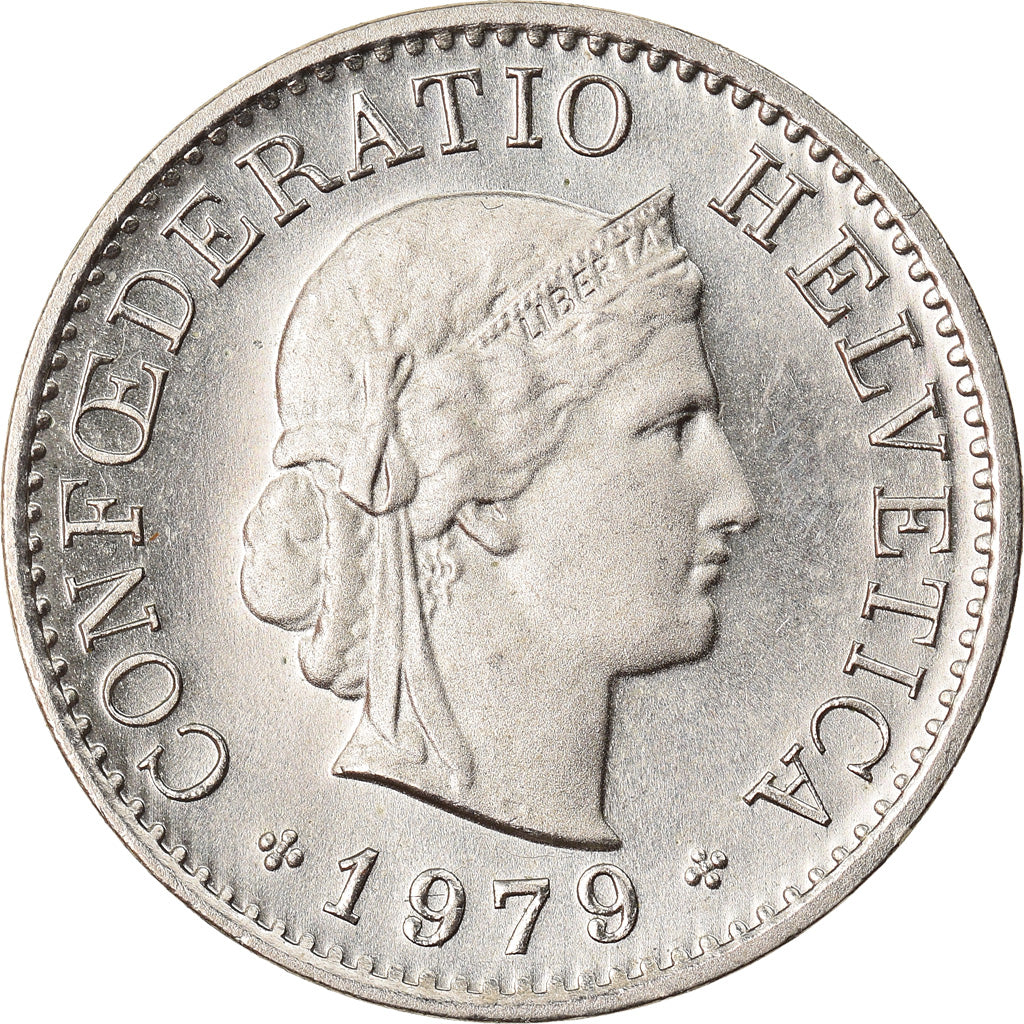 Monnaie, Suisse, 5 Rappen, 1979, Bern, BE, TTB, Copper-nickel, KM:26