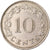 Moneta, Malta, 10 Cents, 1972, British Royal Mint, BB+, Rame-nichel, KM:11