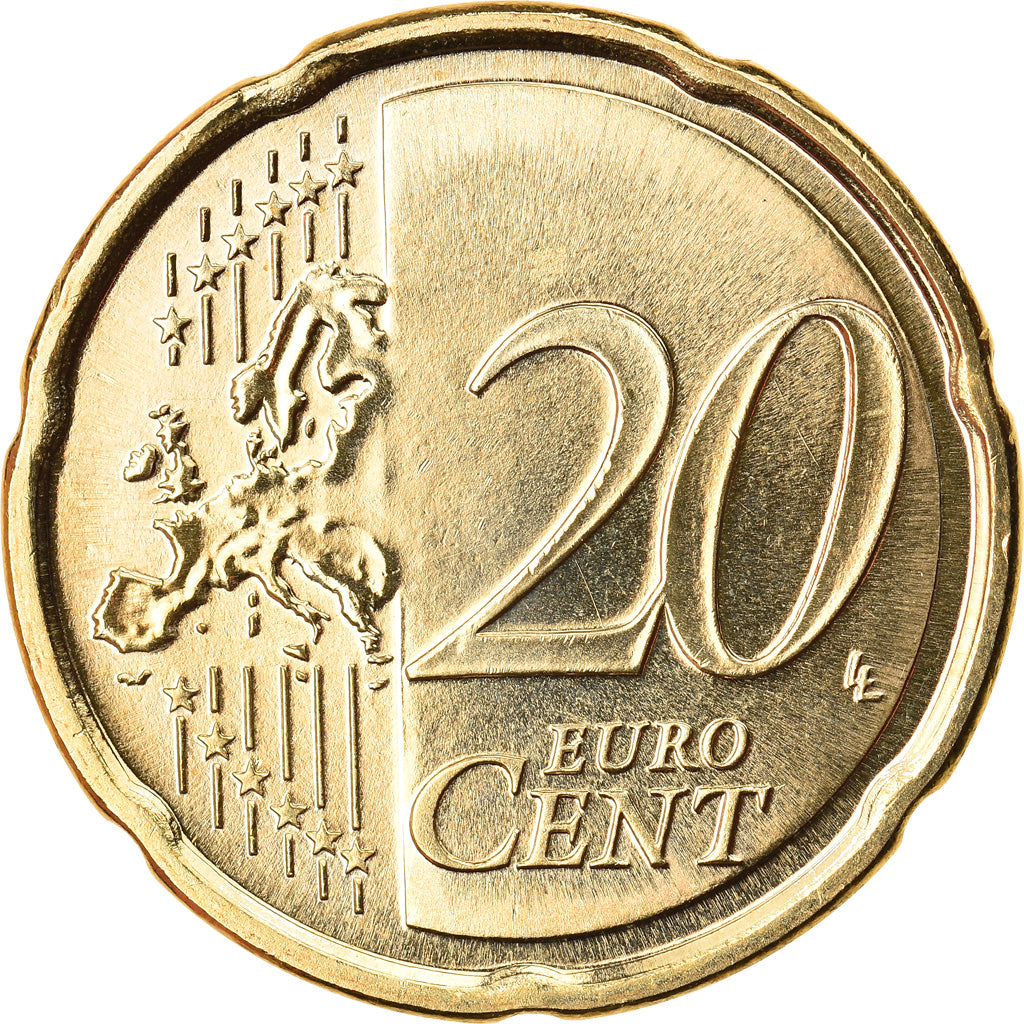 Finland, 20 Euro Cent, 2018, Vantaa, MS(63), Brass