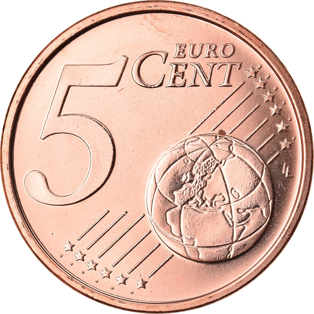 Finlande, 5 Euro Cent, 2018, Vantaa, SPL, Copper Plated Steel