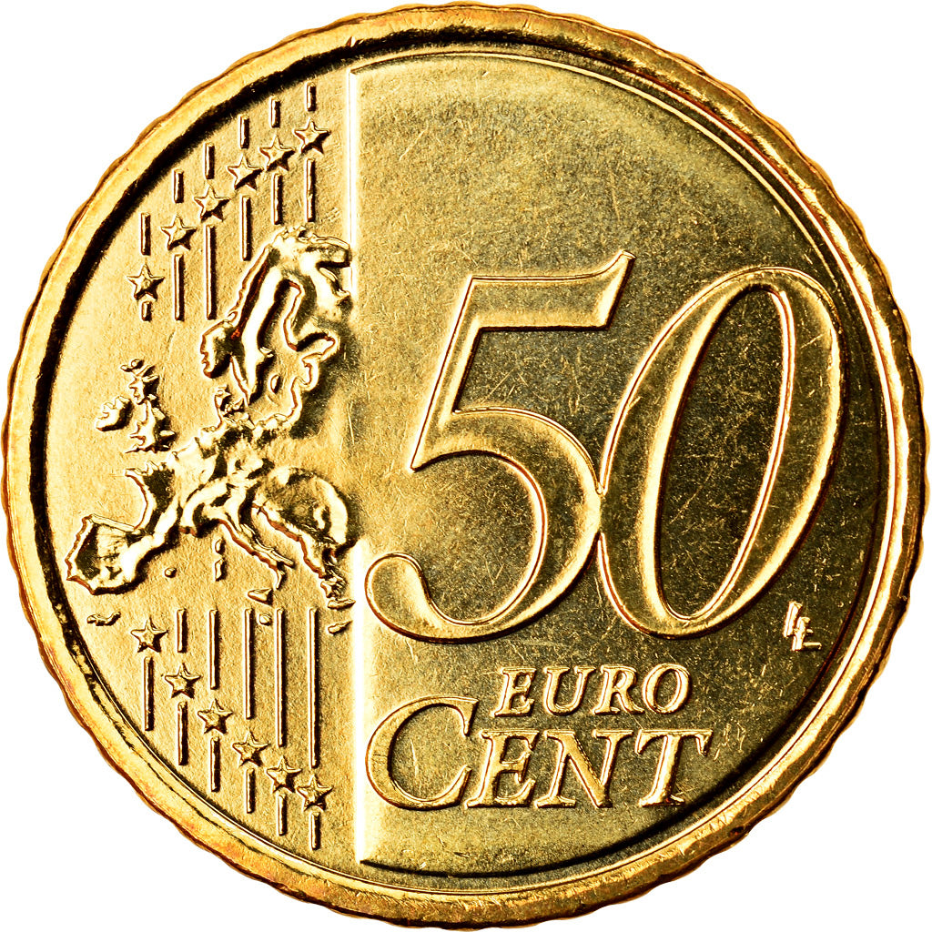 REPÚBLICA DE IRLANDA, 50 Euro Cent, 2011, BU, FDC, Latón, KM:49