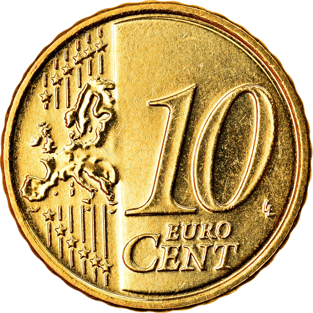 REPUBBLICA D’IRLANDA, 10 Euro Cent, 2011, BU, FDC, Ottone, KM:47