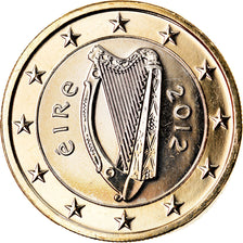 IRELAND REPUBLIC, Euro, 2012, UNZ, Bi-Metallic, KM:50