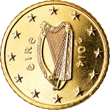 IRELAND REPUBLIC, 50 Euro Cent, 2014, Sandyford, MS(63), Brass, KM:New