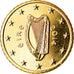 IRELAND REPUBLIC, 50 Euro Cent, 2014, Sandyford, MS(63), Brass, KM:New