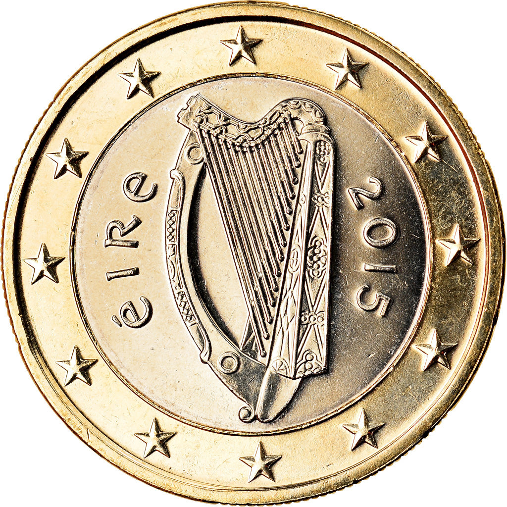 REPUBBLICA D’IRLANDA, Euro, 2015, Sandyford, SPL, Bi-metallico, KM:New