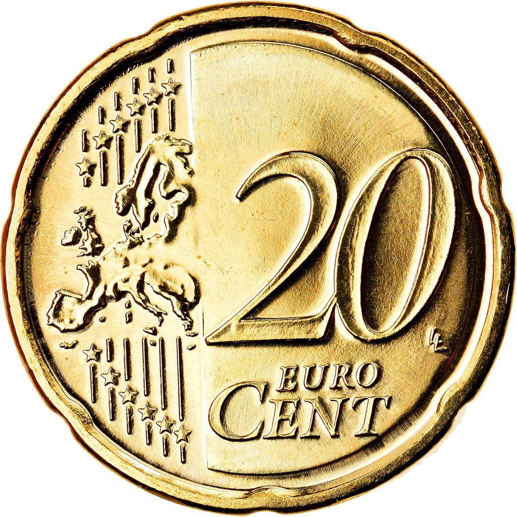 REPÚBLICA DE IRLANDA, 20 Euro Cent, 2015, Sandyford, SC, Latón, KM:New