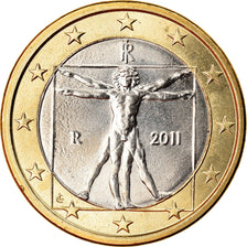 Italy, Euro, 2011, Rome, MS(63), Bi-Metallic, KM:250