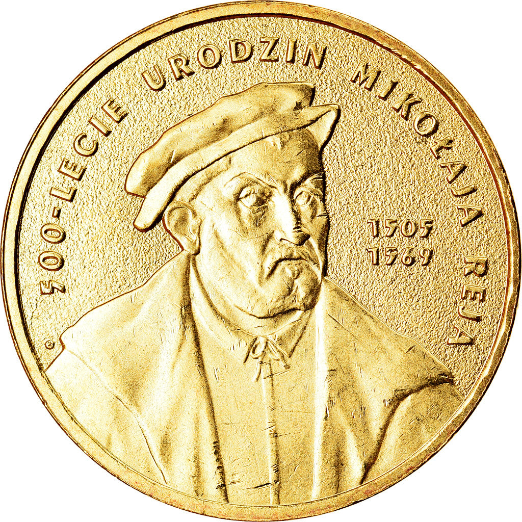 Moneta, Polonia, 2 Zlote, 2005, Warsaw, SPL-, Ottone, KM:608