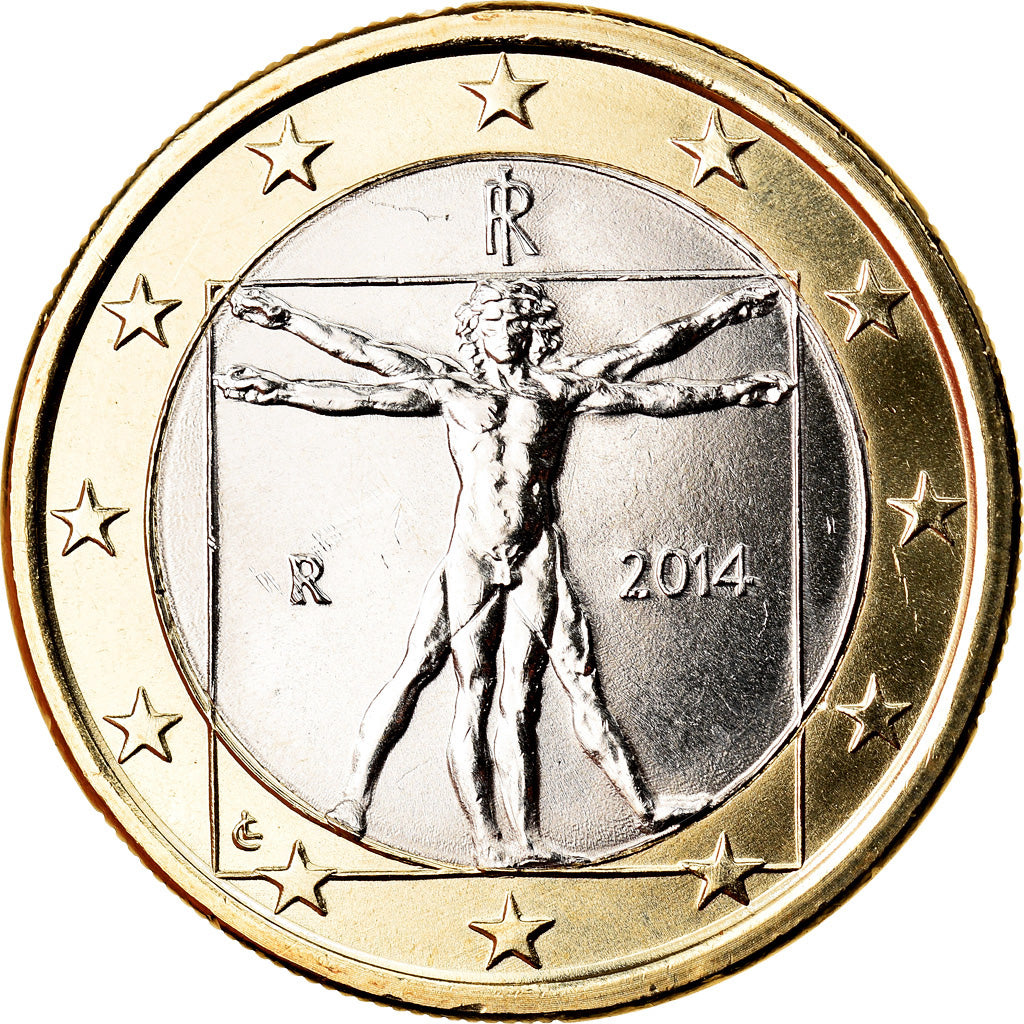 Italia, Euro, 2014, Rome, SPL, Bi-metallico, KM:New
