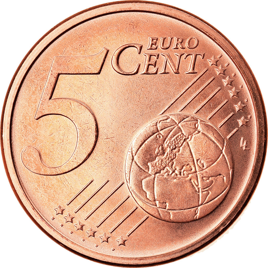 Italy, 5 Euro Cent, 2014, Rome, MS(63), Copper Plated Steel, KM:New