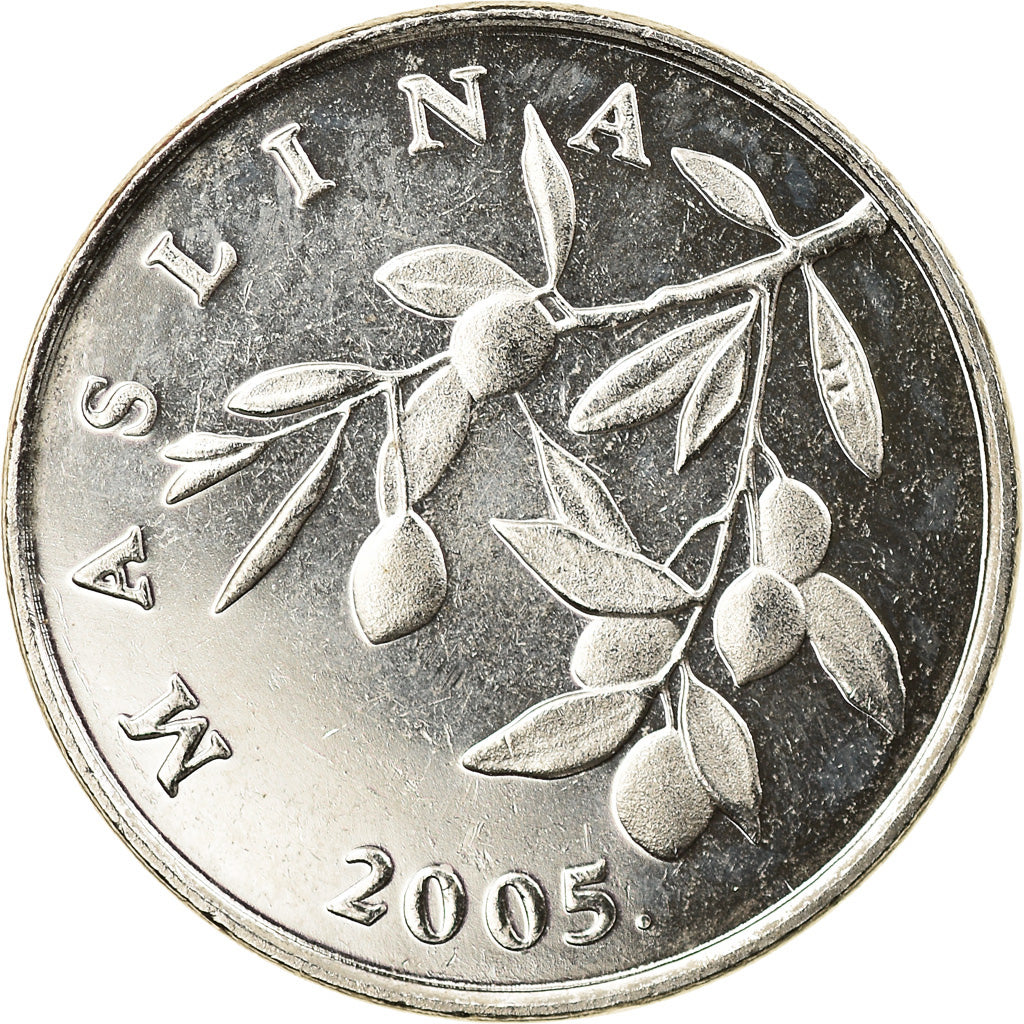 Münze, Kroatien, 20 Lipa, 2005, BE, UNZ, Nickel plated steel, KM:7