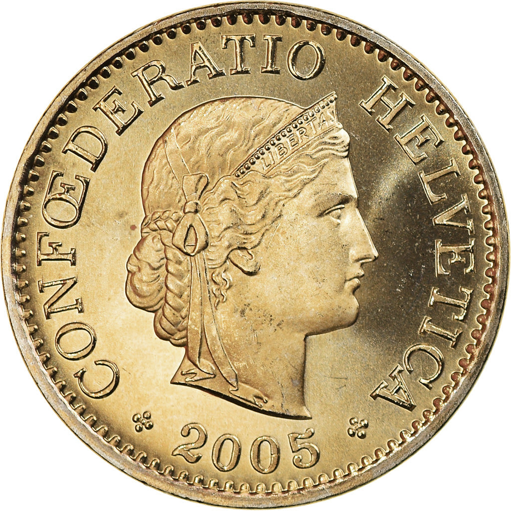 Monnaie, Suisse, 10 Rappen, 2005, Bern, BE, FDC, Copper-nickel, KM:27