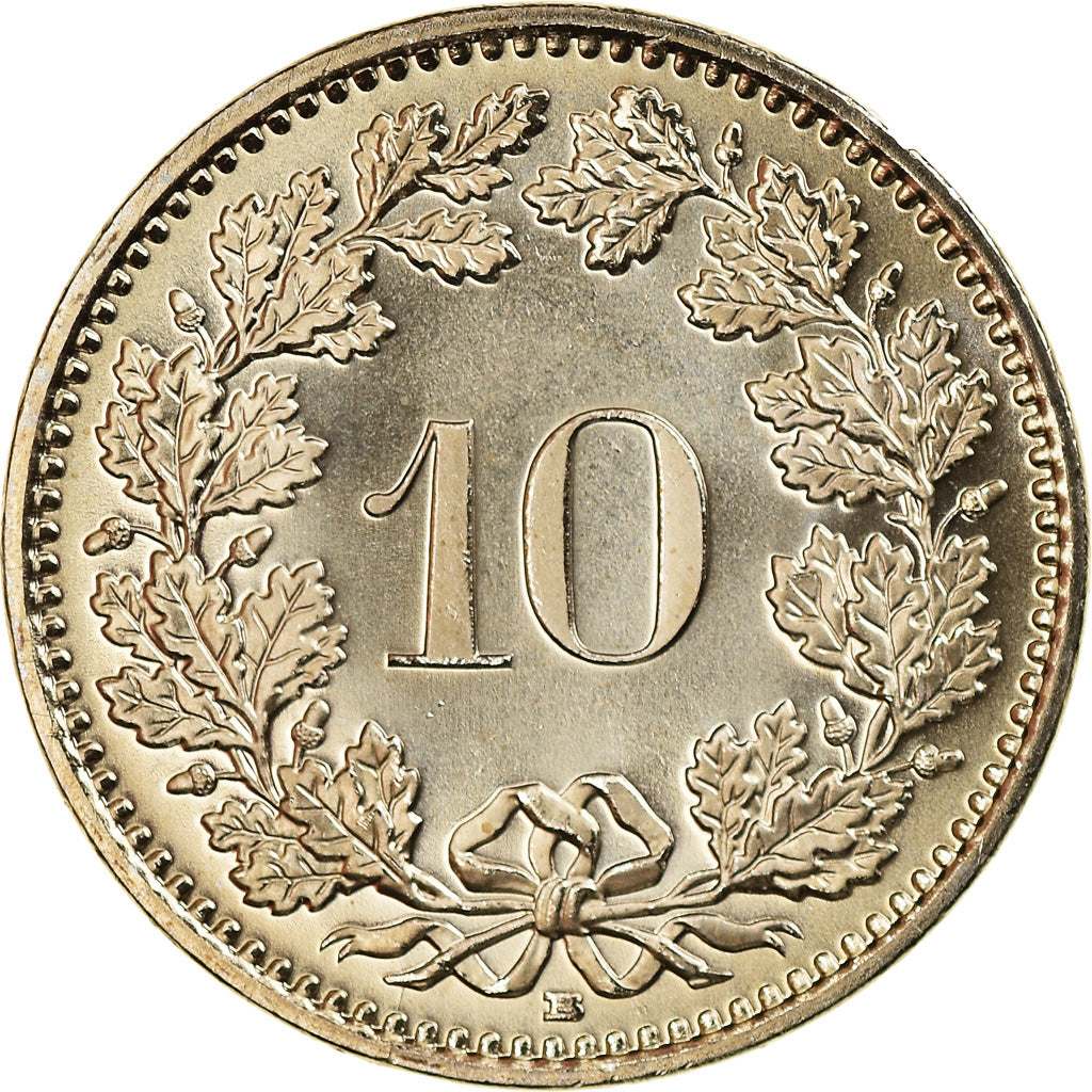 Monnaie, Suisse, 10 Rappen, 2005, Bern, BE, FDC, Copper-nickel, KM:27