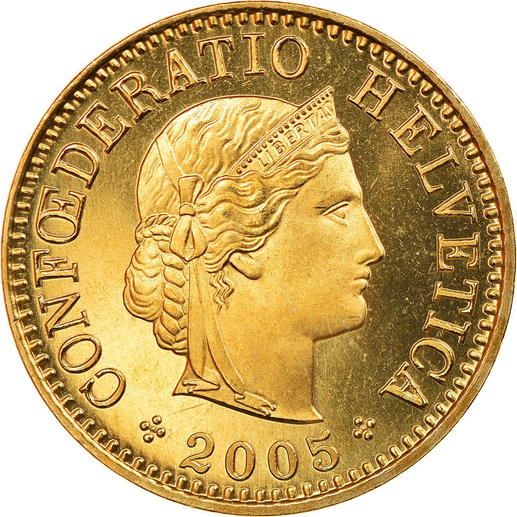 Monnaie, Suisse, 5 Rappen, 2005, Bern, BE, FDC, Aluminum-Bronze, KM:26c