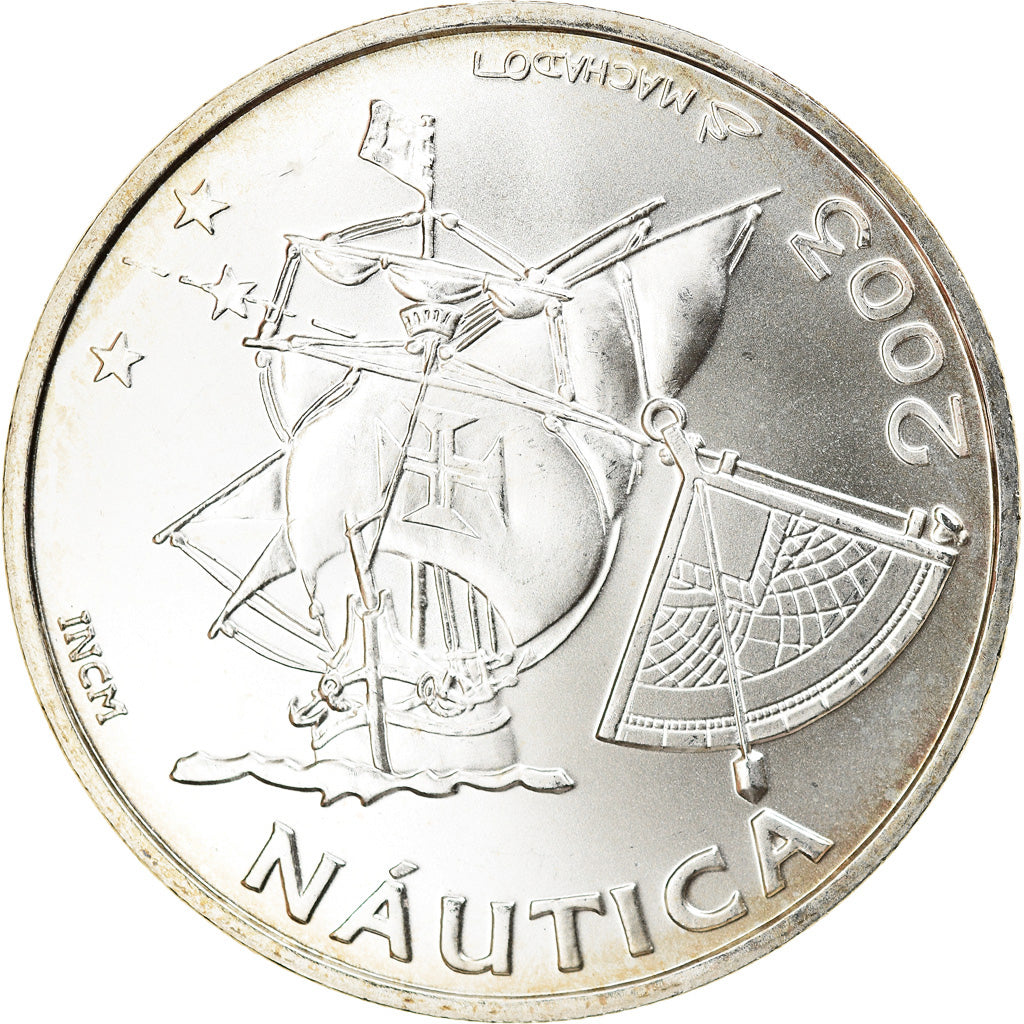 Portugal, 10 Euro, 2003, Lisbon, MS(63), Prata, KM:748