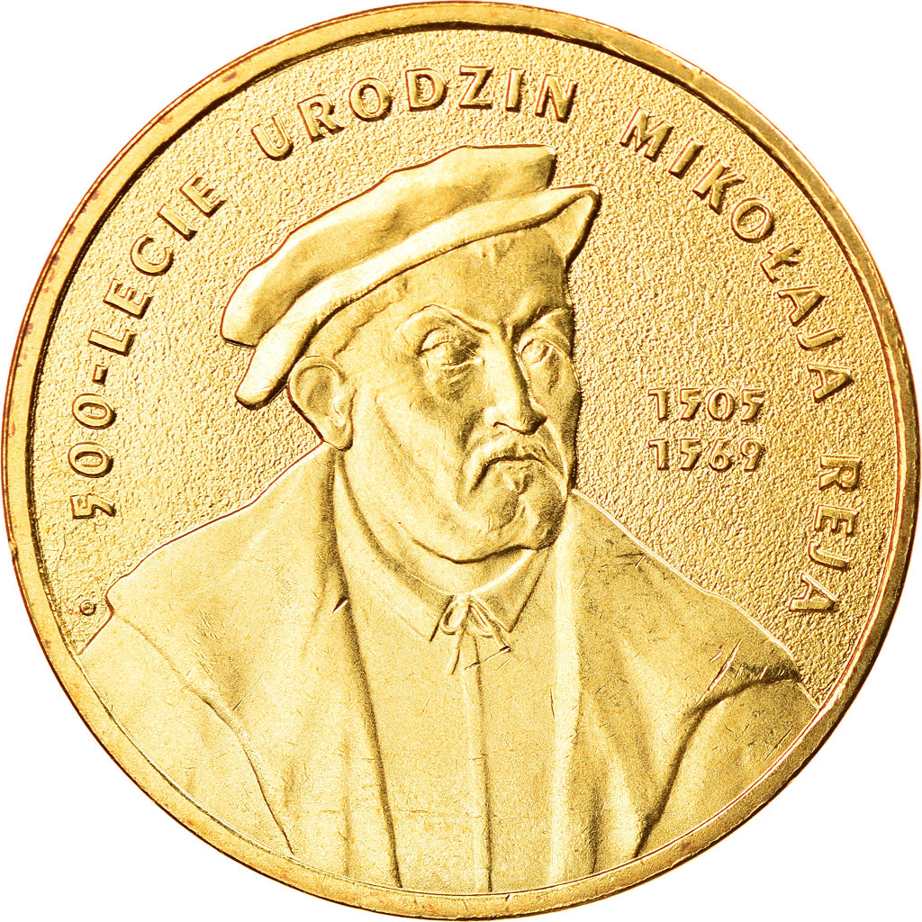 Munten, Polen, 2 Zlote, 2005, Warsaw, UNC-, Tin, KM:608