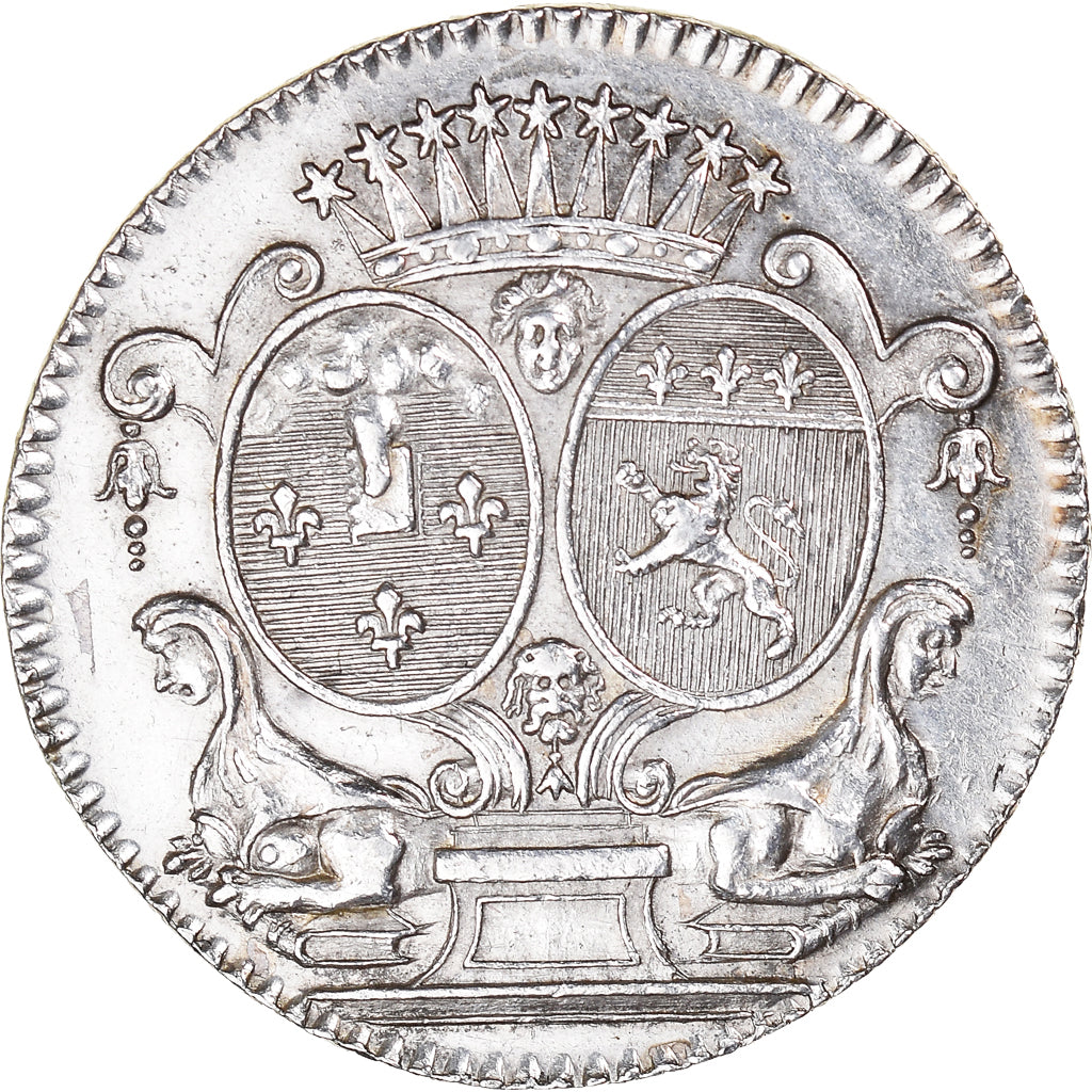 France, Token, Corporations, Imprimeur-Libraires, History, MS(60-62), Silver