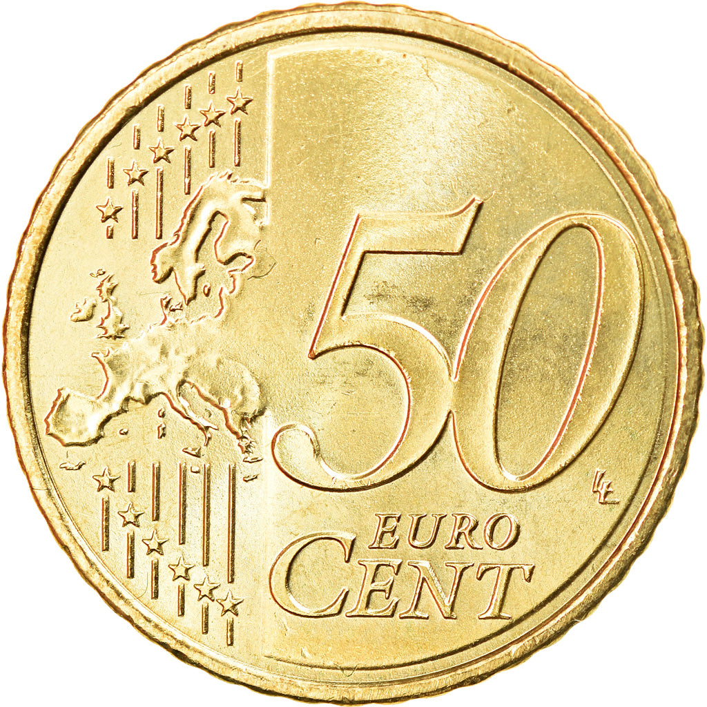 Pays-Bas, 50 Euro Cent, 2010, Utrecht, SUP, Laiton, KM:270