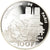 Munten, Frankrijk, Libération de Paris, 100 Francs, 1994, BE, FDC, Zilver