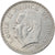 Moneta, Monaco, Louis II, 5 Francs, 1945, Paris, AU(50-53), Aluminium, KM:122